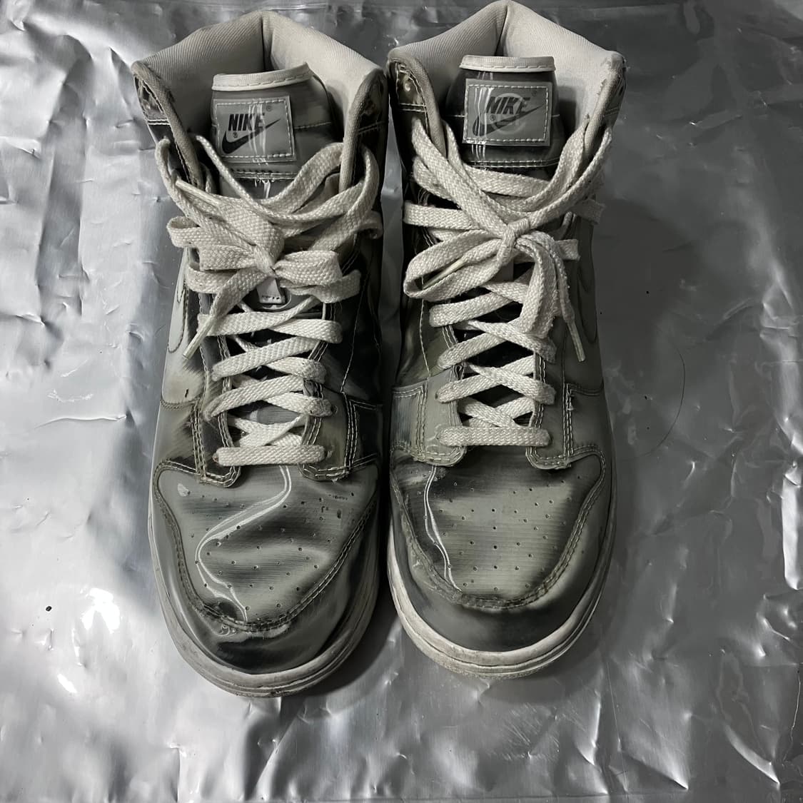 나이키덩크 하이 silver 상품이미지1