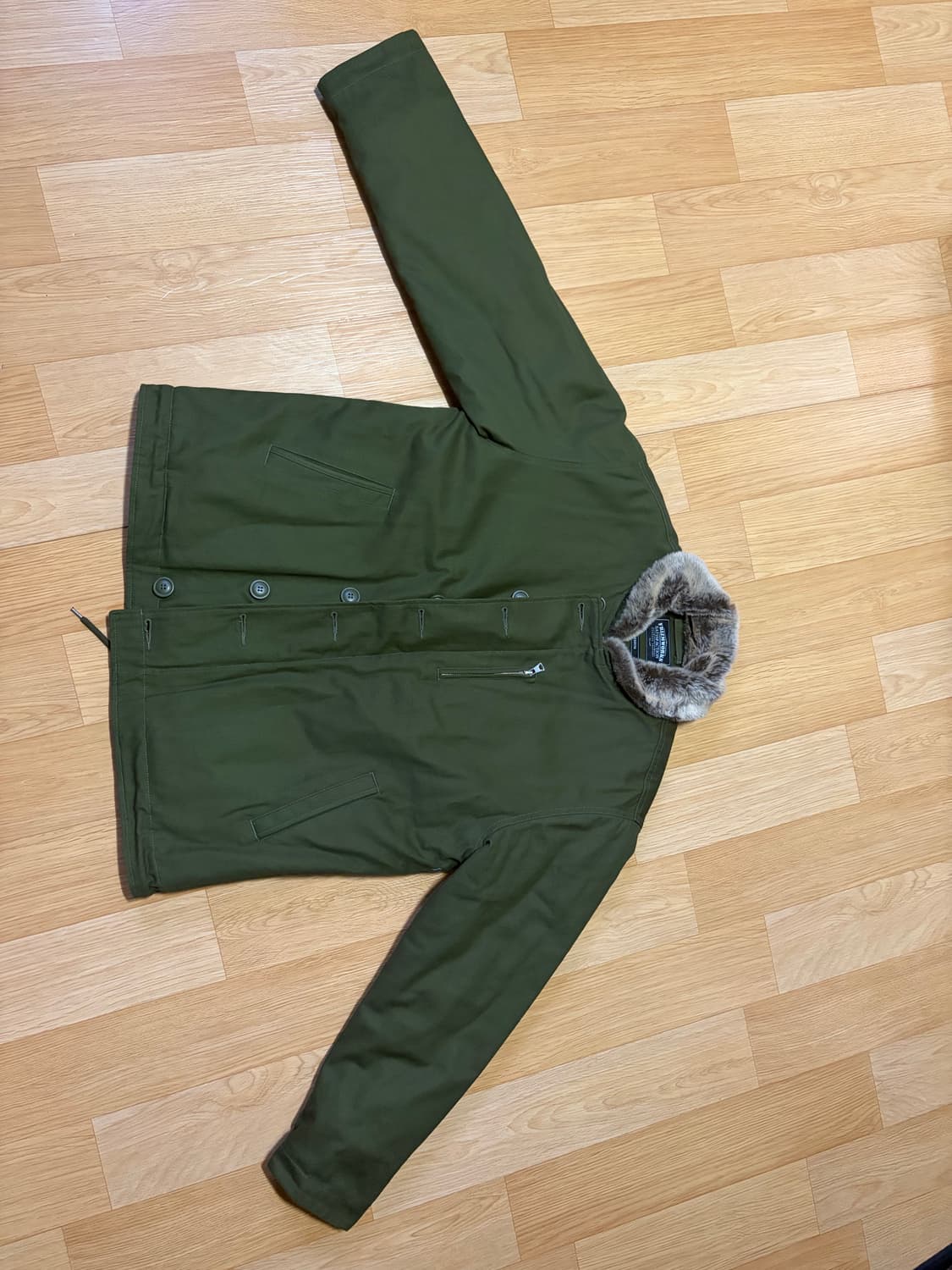 프리즘웍스 EDGAR N-1 덱 자켓 올리브 상품이미지6