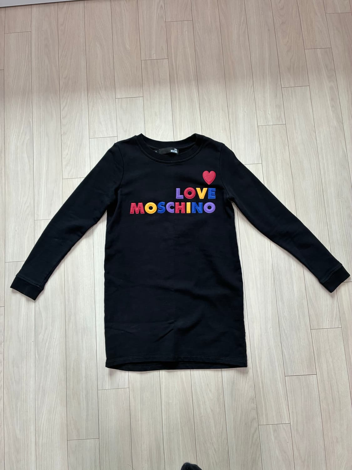 러브모스키노 블랙 긴소매 스웻셔츠 (긴팔 상의) 38 (S) 상품이미지1