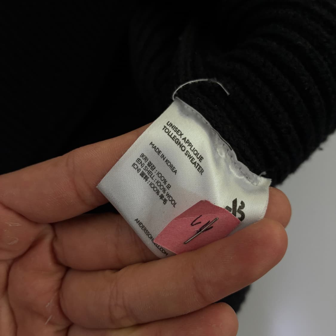 Andersson bell 엔더슨벨 our 캐시미어 니트 상품이미지7