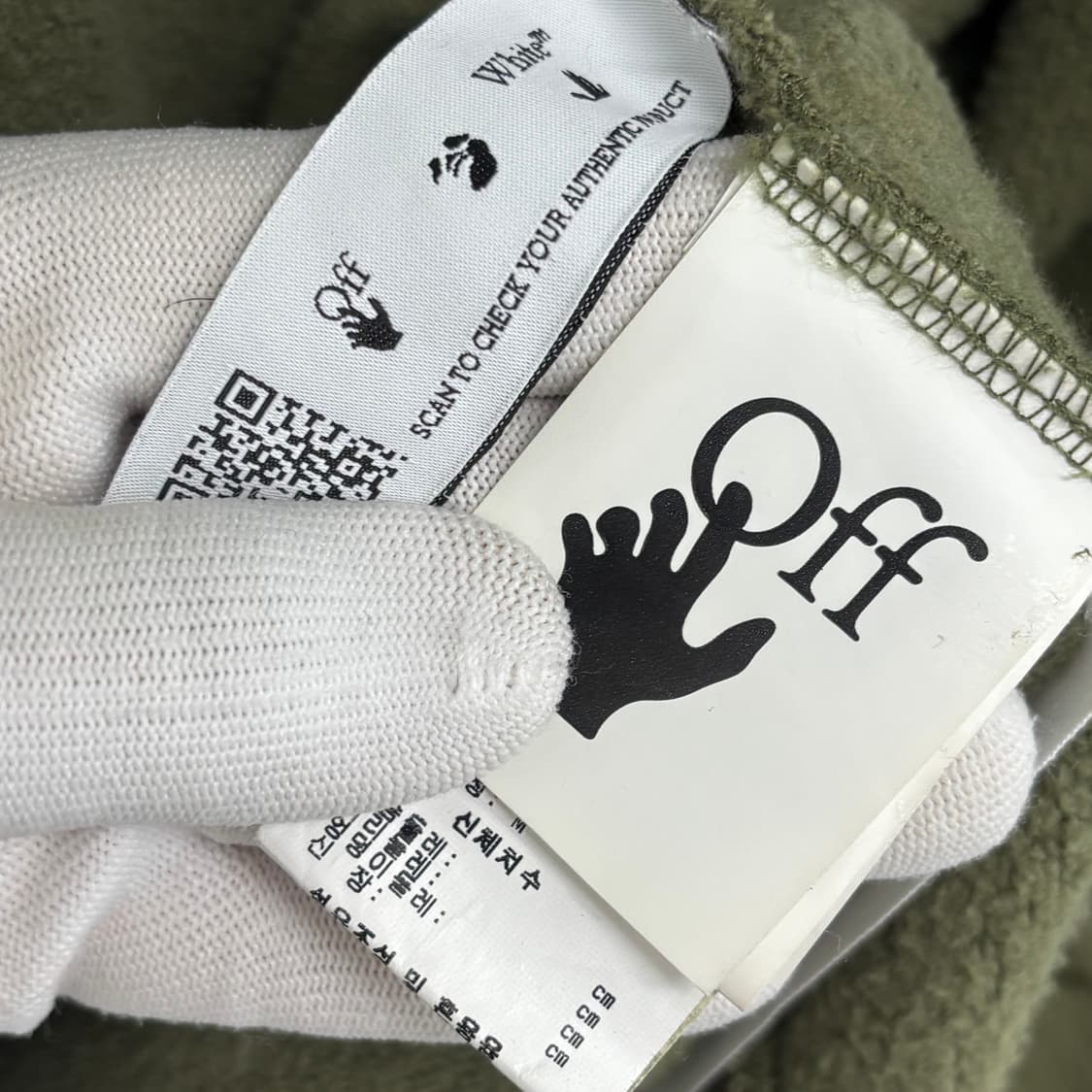 [M]오프화이트 에로우 후드집업 상품이미지3