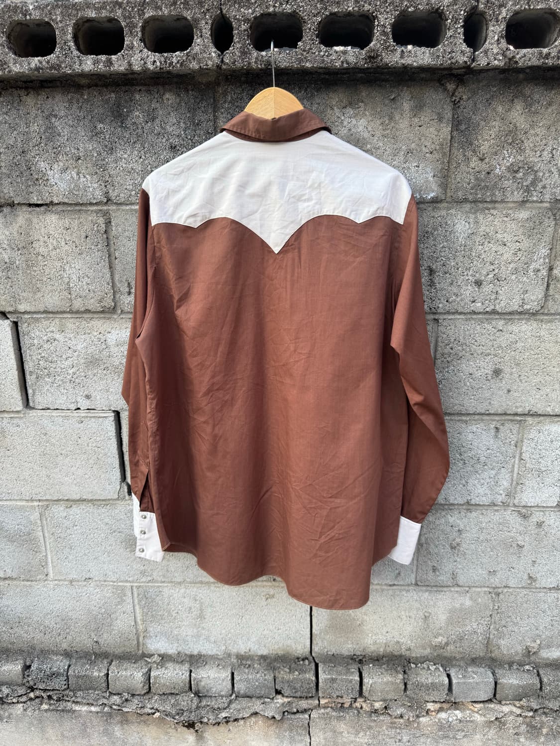 70s myrna snow 빈티지 자수 웨스턴 셔츠 상품이미지2