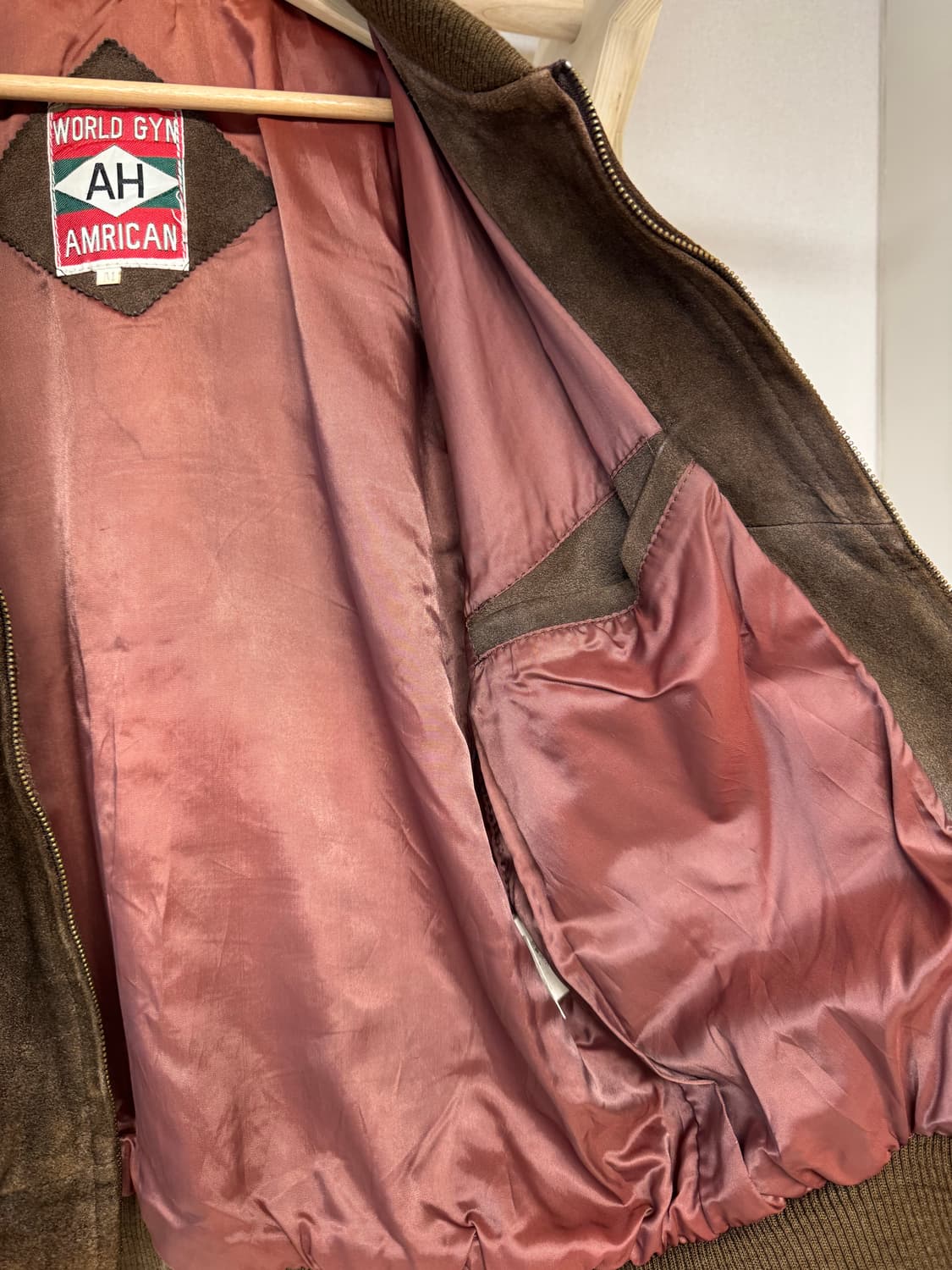 세무 스웨이드 블루종 봄잠바 상품이미지3