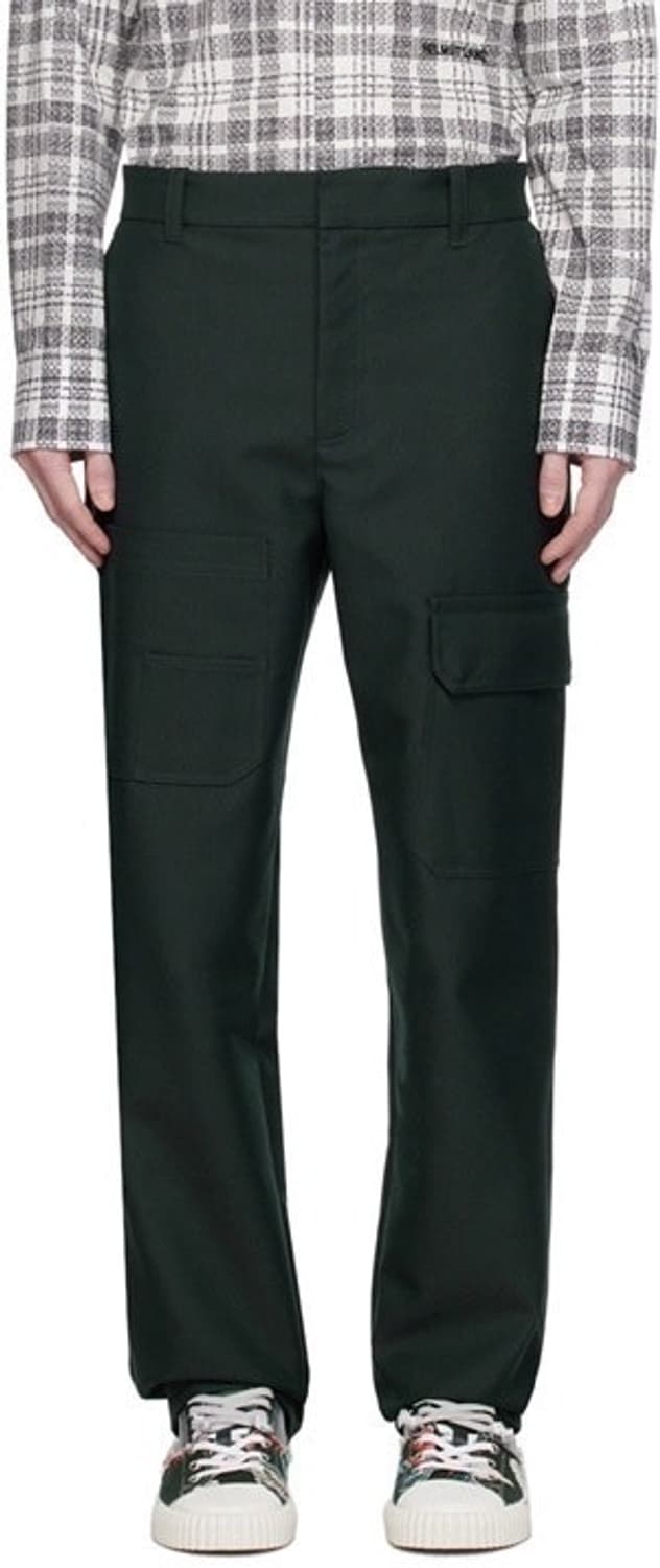 헬무트랭 다크그린 카펜더 팬츠 M 상품이미지8