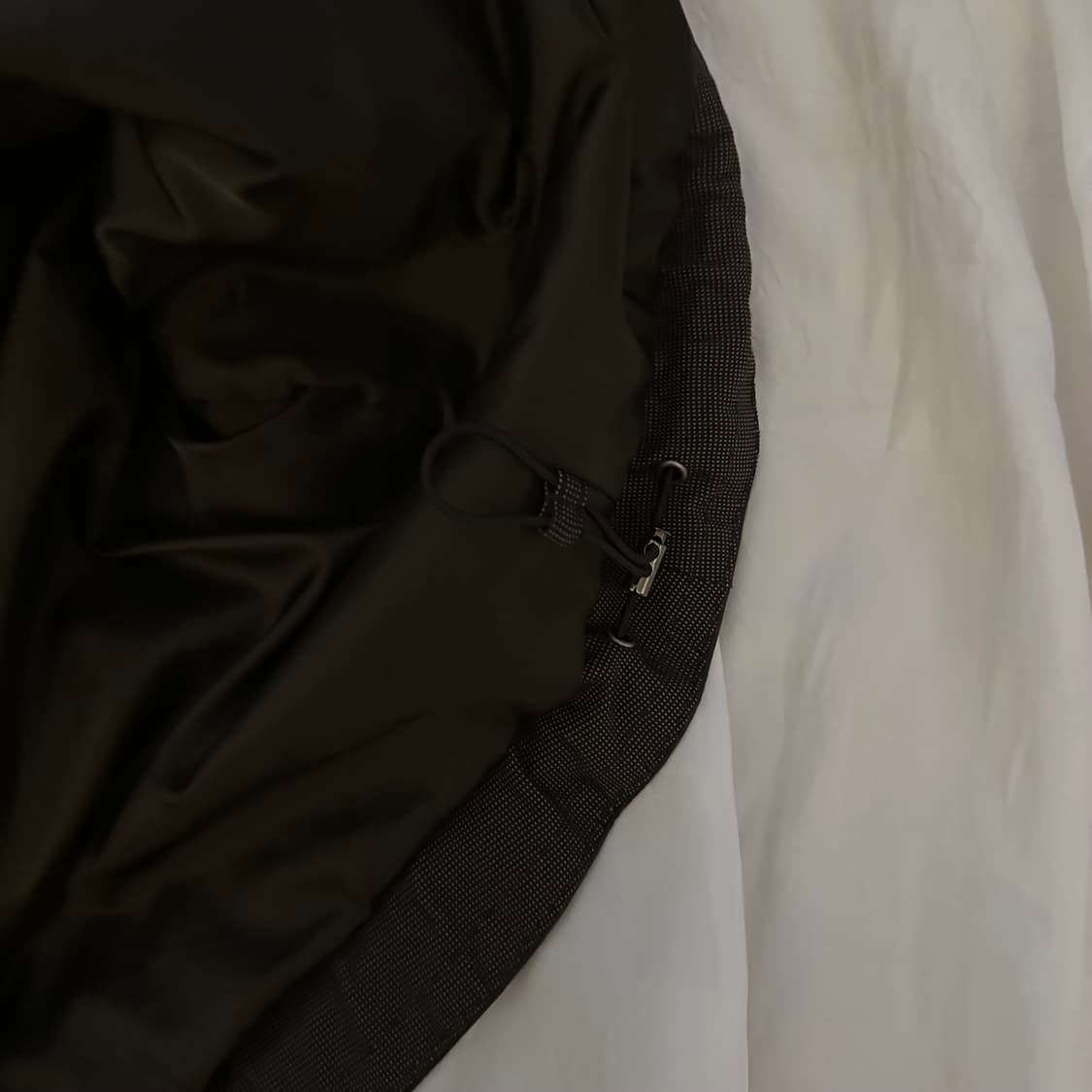 Vintage 모리걸 라떼갸루 히든 후드 패딩 코트 상품이미지7