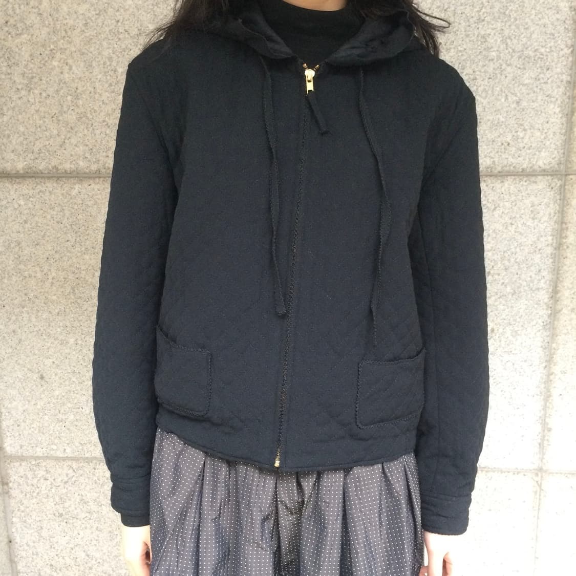 프릴 후드 집업 상품이미지2