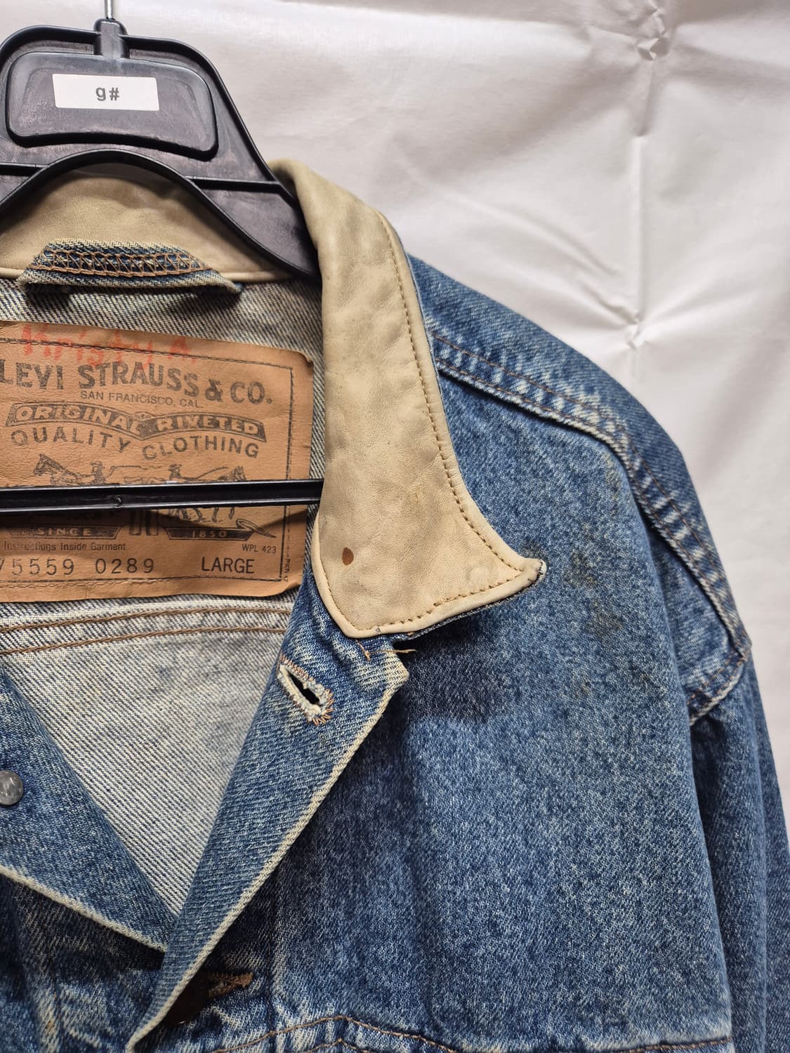 리바이스 데님 트러커자켓 미국산 상품이미지5