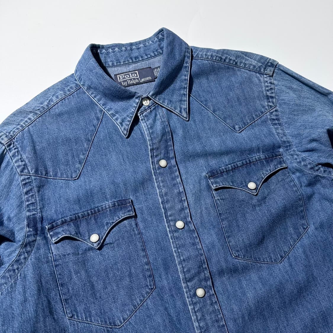 폴로 랄프로렌 사우스 웨스턴 데님 셔츠 상품이미지3