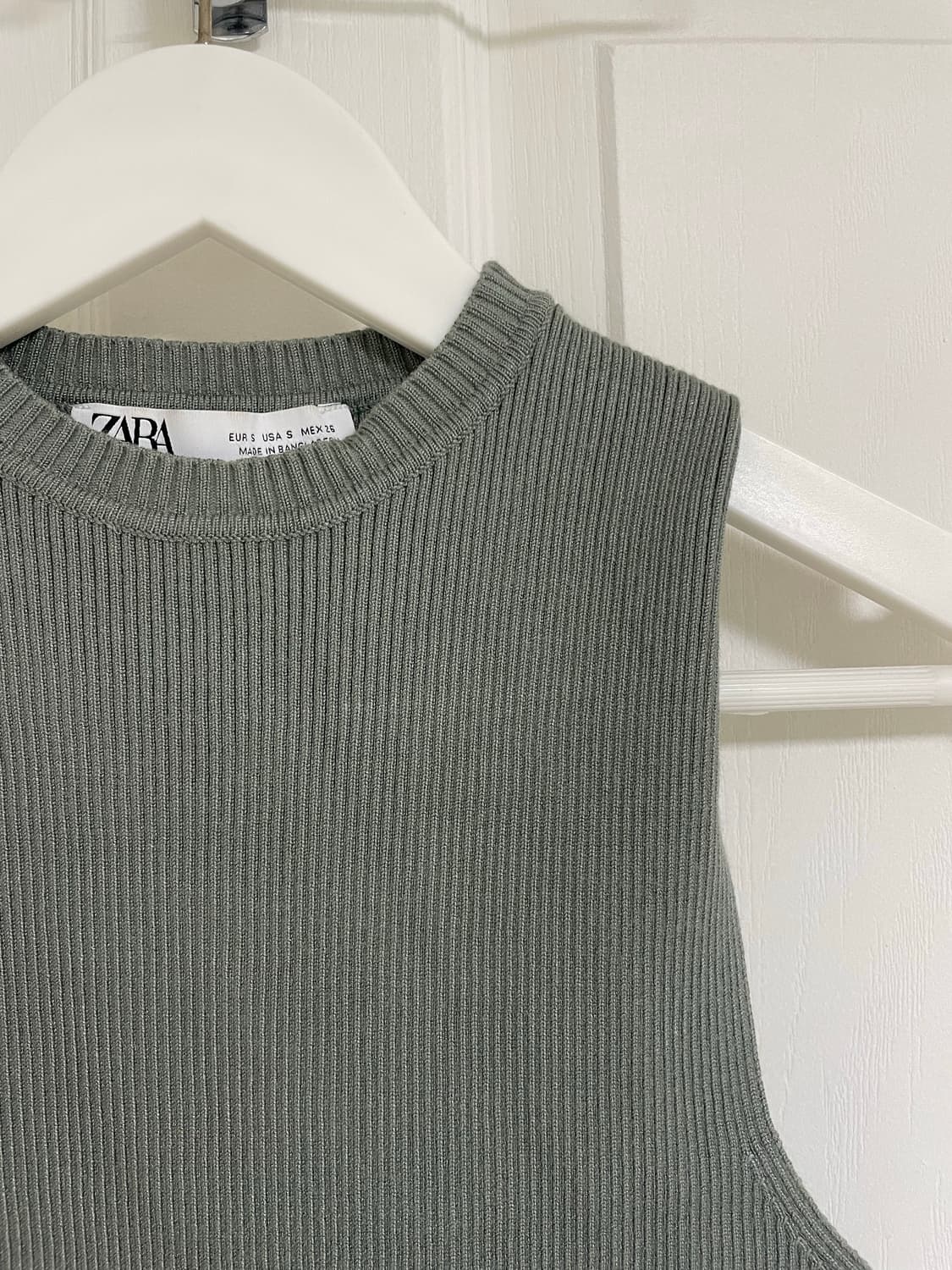 ZARA Ribbed Knit Top 상품이미지2