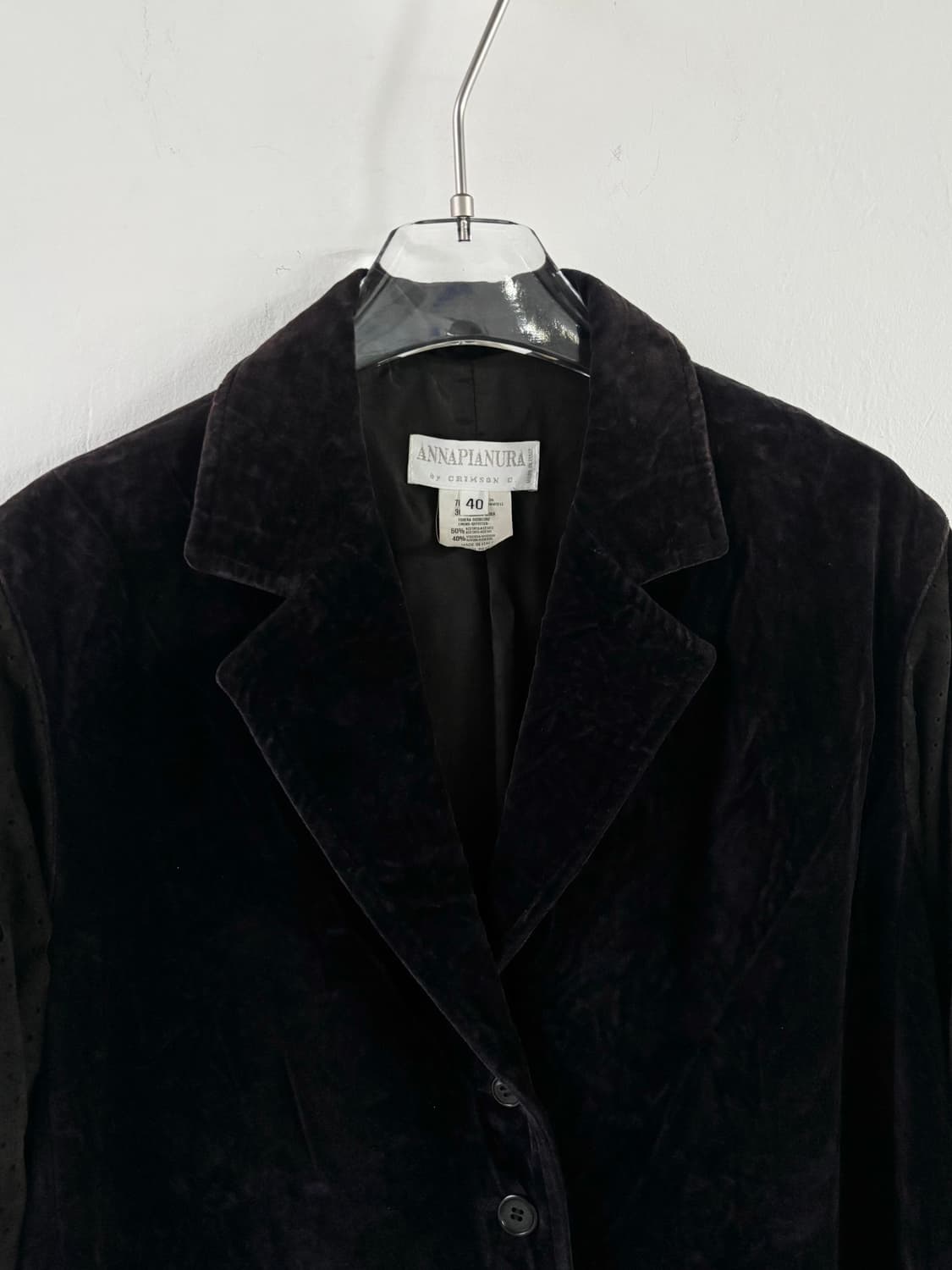 ANNAPIANURA 아티잔 스웨이드 코트 상품이미지3