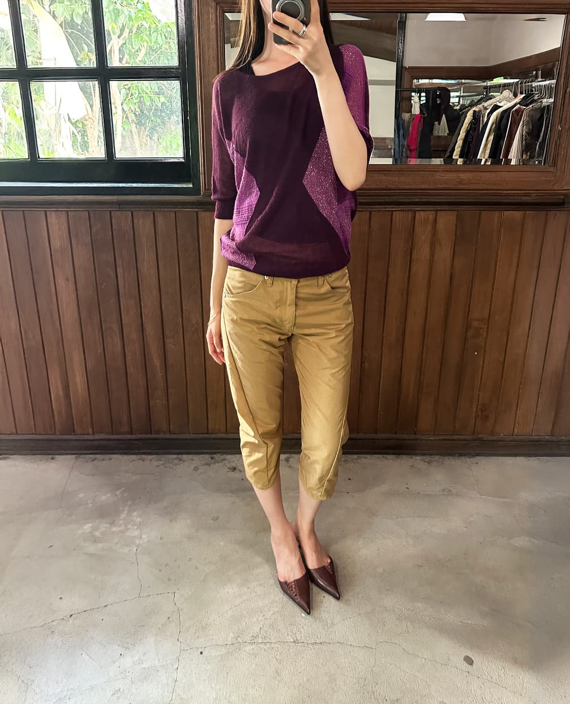 LEVI'S engineered cropped w30 상품이미지4