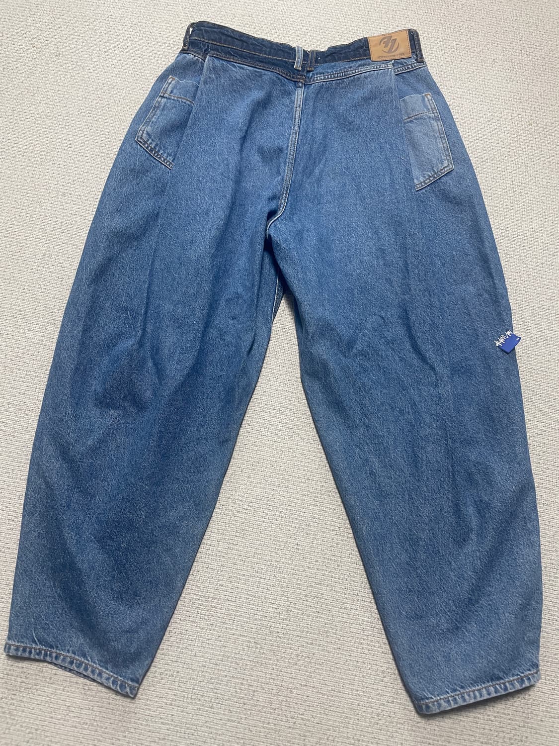 자라x아더에러 배럴 레그 진 38 상품이미지2