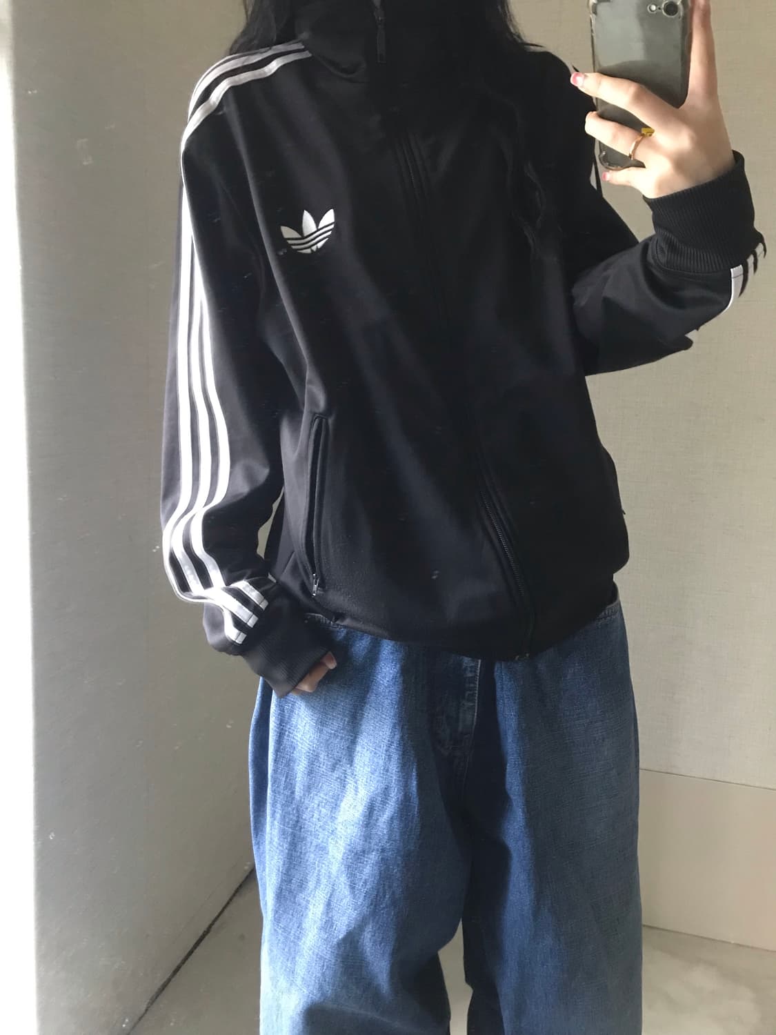 아디다스 블랙 구파이어버드 져지 상품이미지4