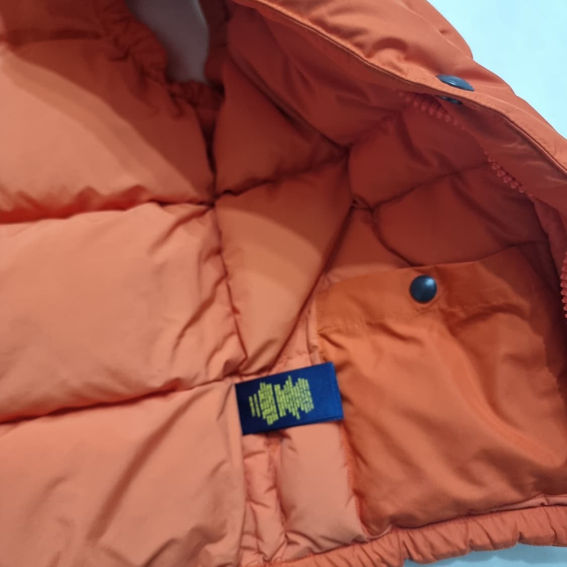 폴로 랄프로렌 패딩 조끼 오렌지 S 상품이미지3