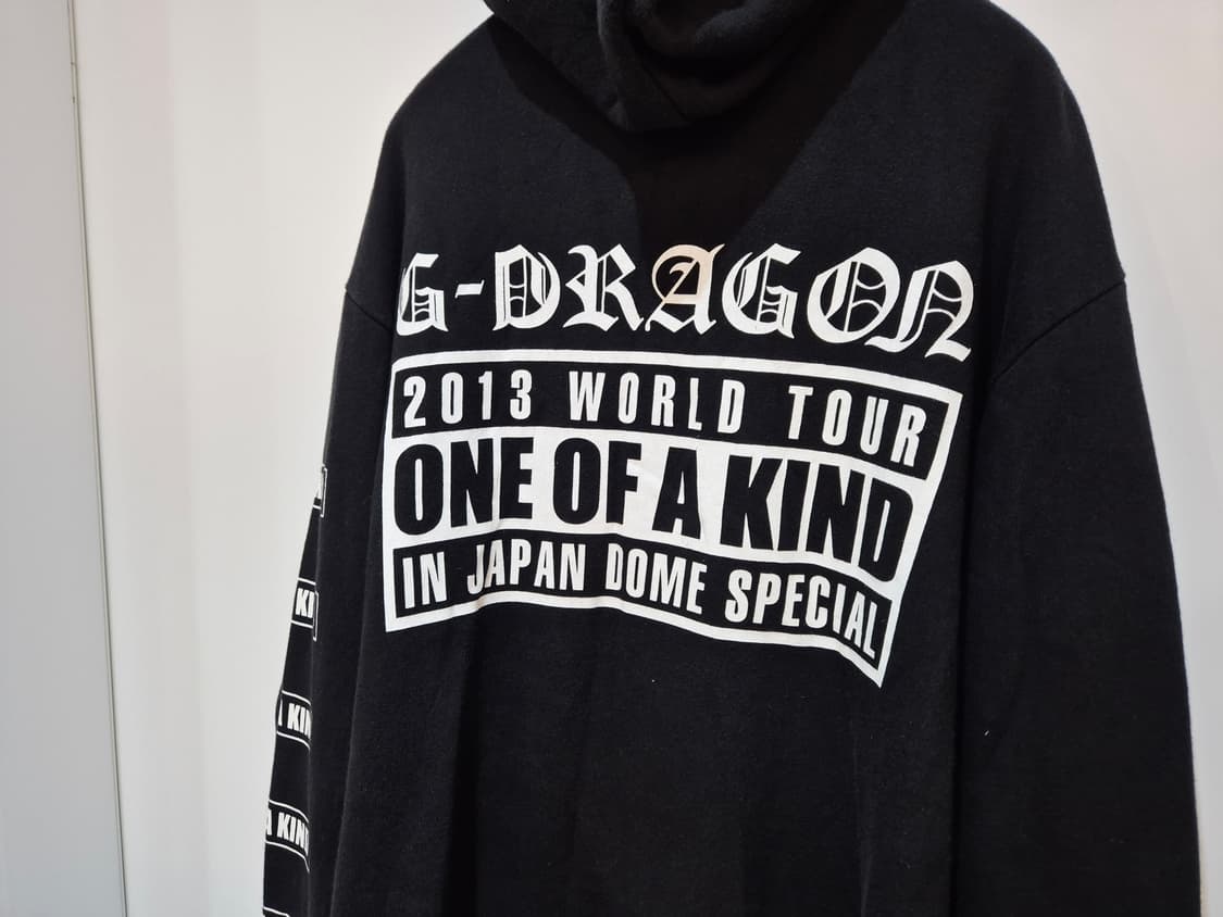 지드래곤 one of a kind 일본 투어 한정판 후드 집업 상품이미지2