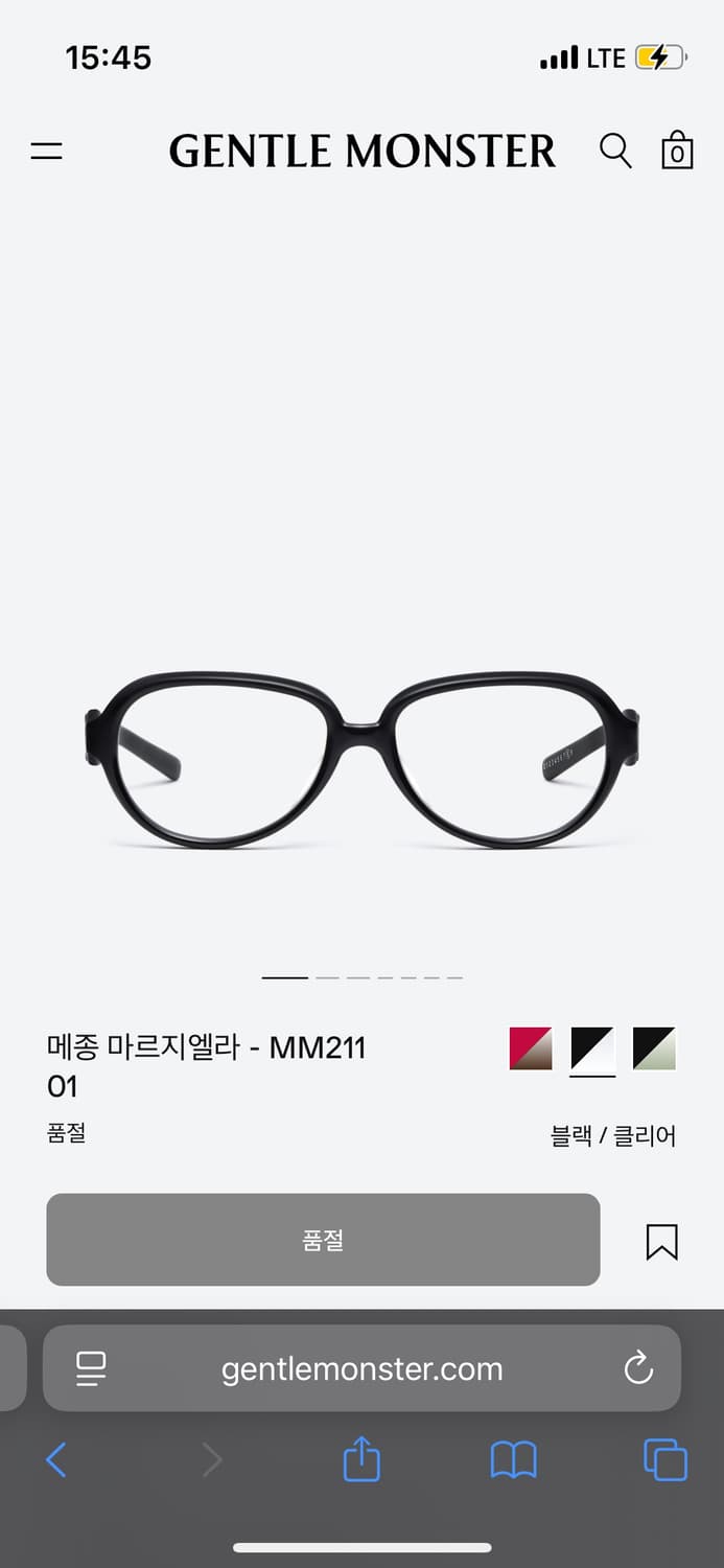 젠틀몬스터 마르지엘라 mm211 01 상품이미지1