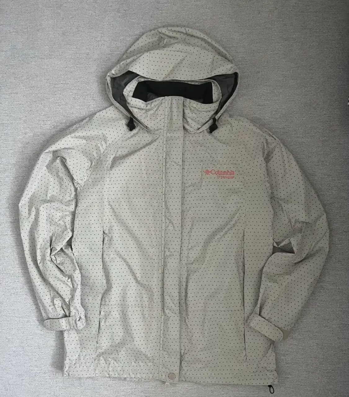 Columbia pink dot windbreaker 상품이미지3