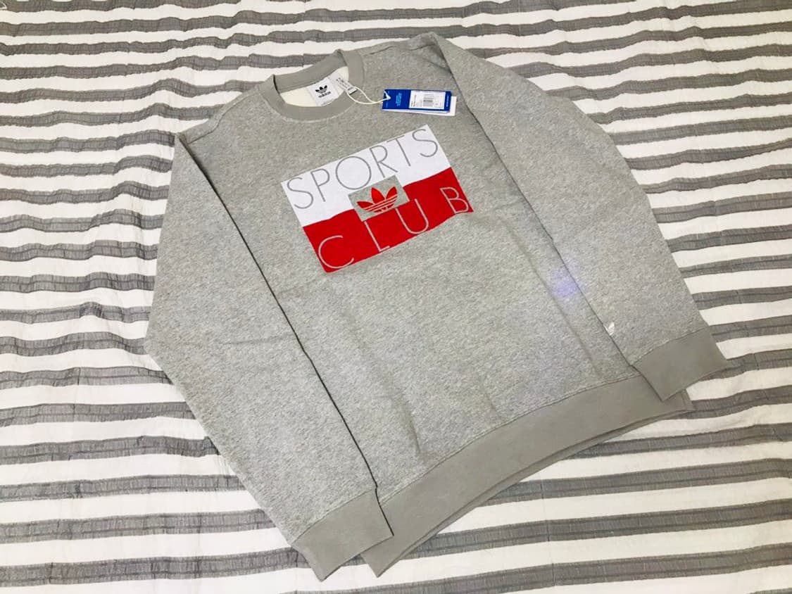 (새상품) adidas 아디다스 영국 한정판 로고 패치 맨투맨 100 1 상품이미지2