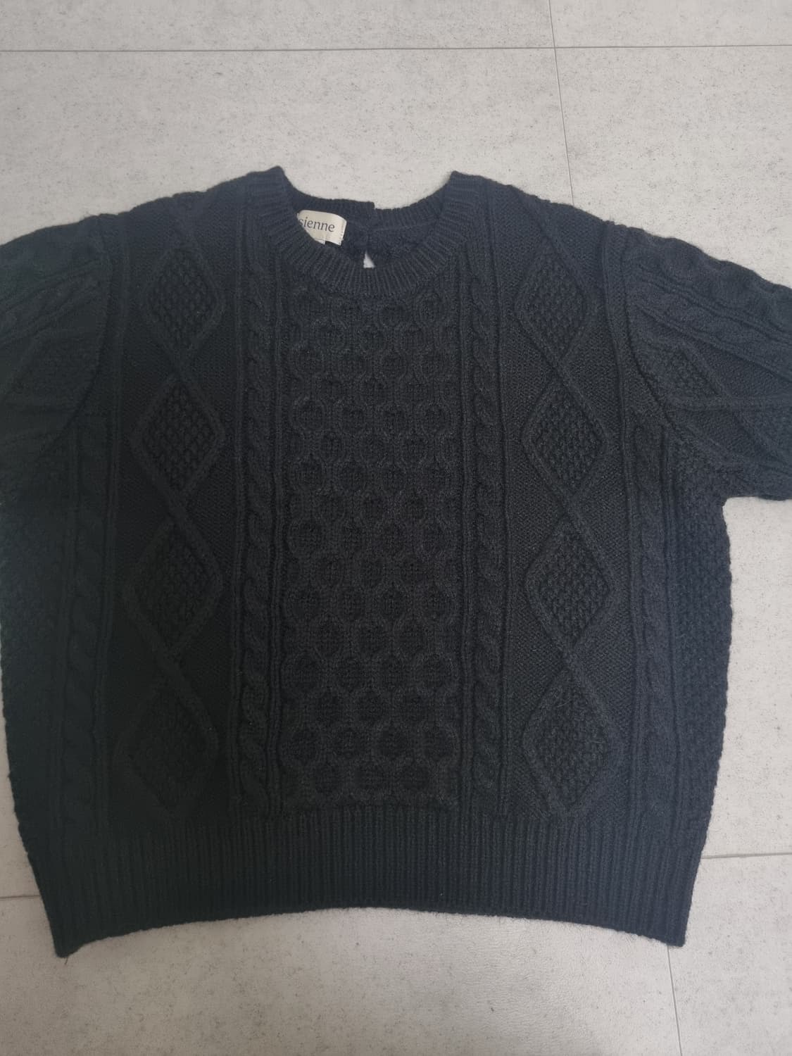 시엔느 로카 반팔 니트 상품이미지6