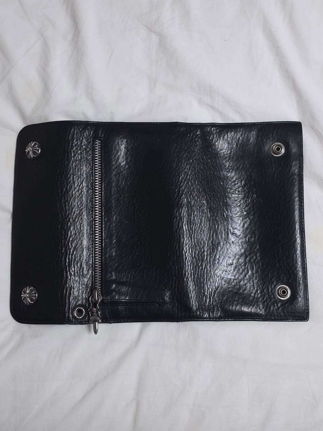 [OS] 크롬하츠 웨이브 크로스볼 장지갑 블랙 상품이미지6