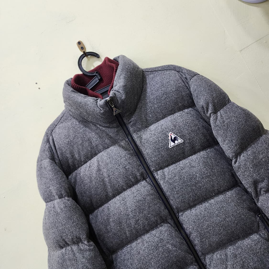 [105] 르꼬끄 스포르티브 다운 패딩 (그레이) 상품이미지2