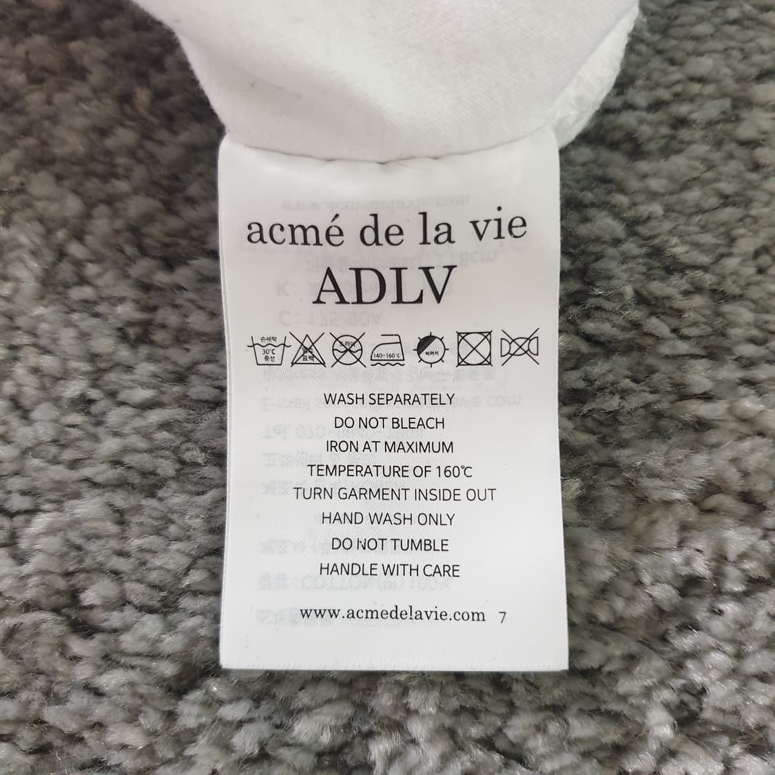 [무료배송] acme de la vie ADLV 반팔 티셔츠 상품이미지5
