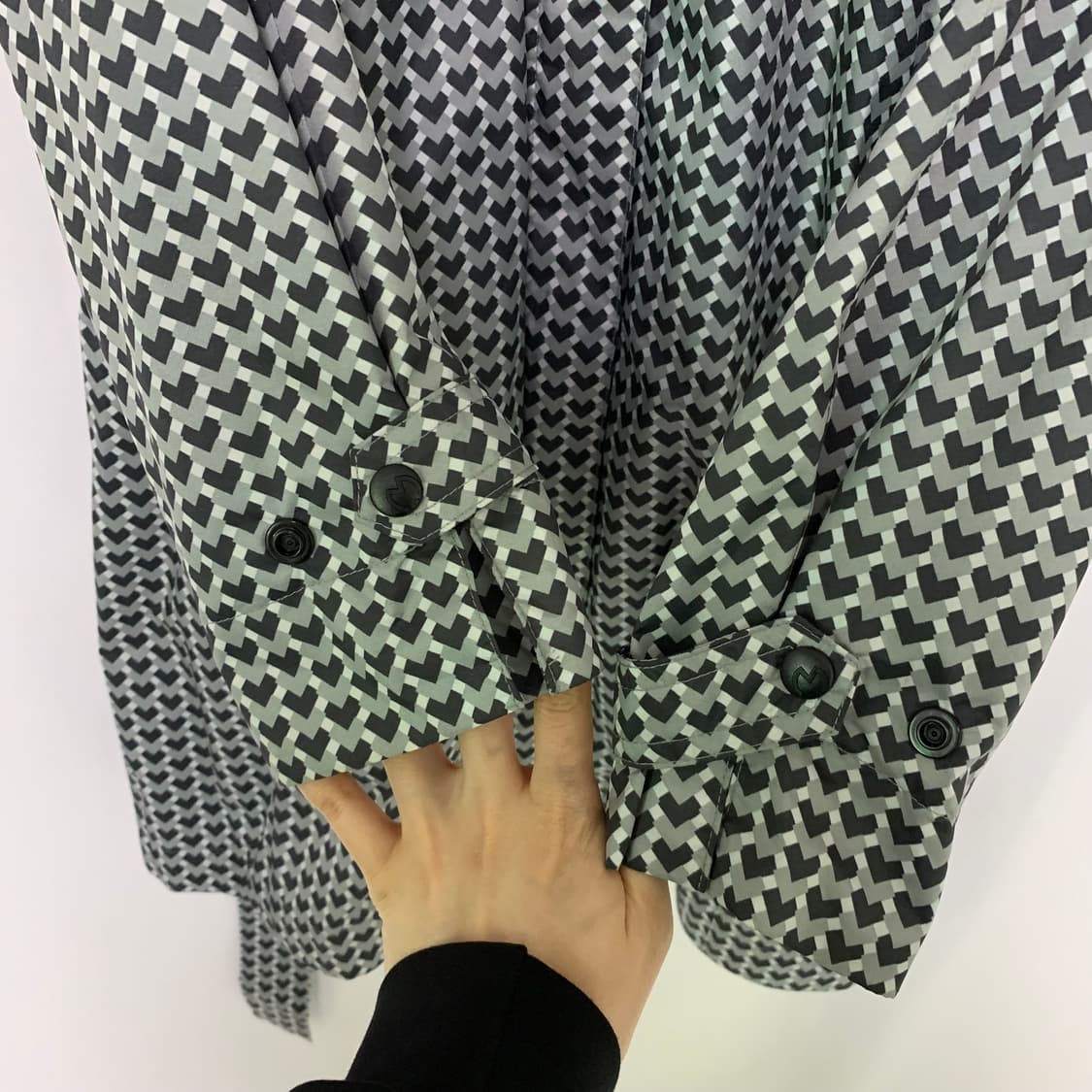 Mila Schon 트렌치 하프코트st 바람막이 여성 105 밀라숀빈티지 상품이미지9