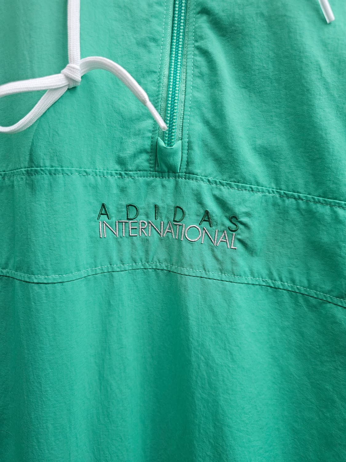(2XL) 아디다스 스포츠 클럽 바람막이 그린 상품이미지4