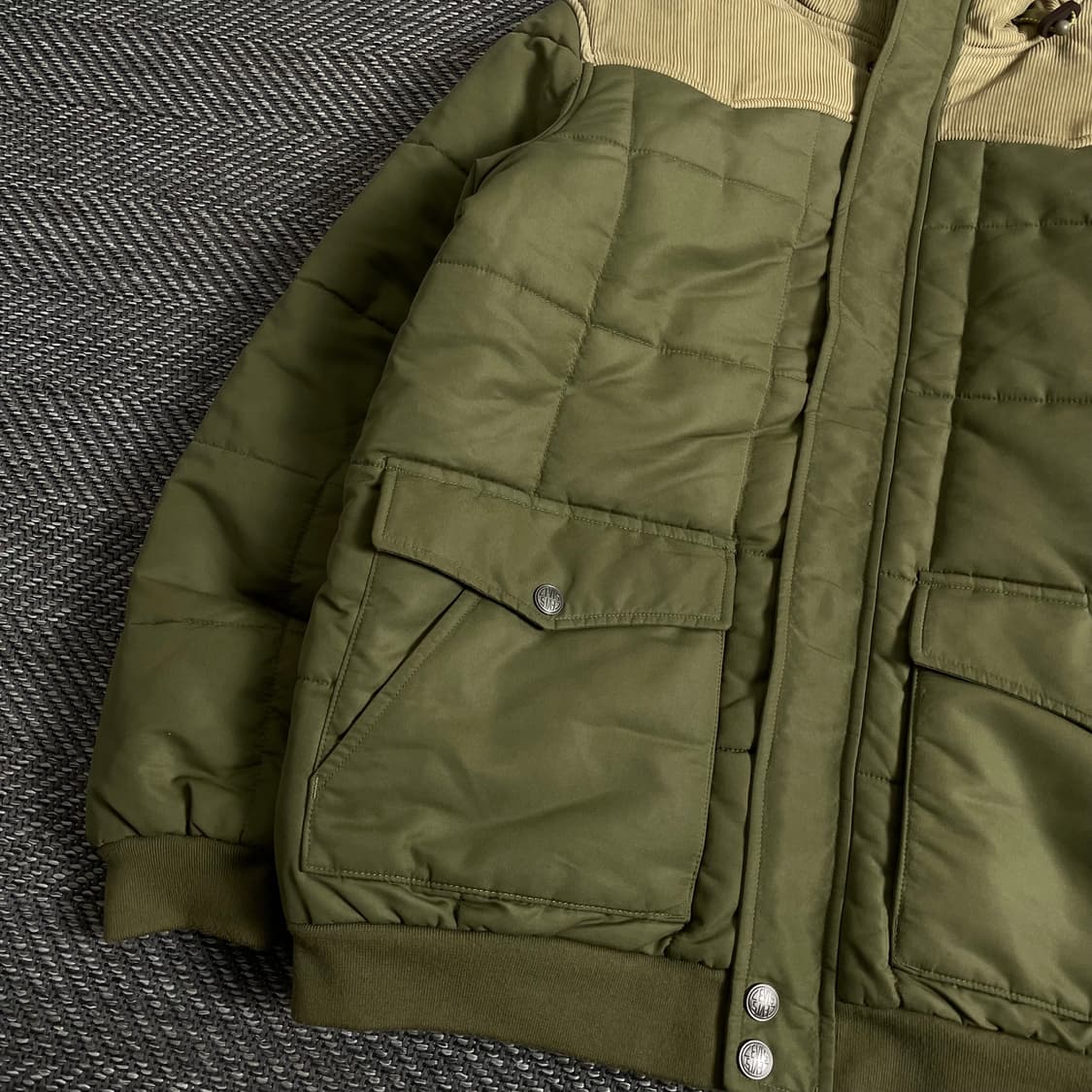 리바이스 USA 아메리칸 퀼팅 라쿤 패디드 자켓o 2871 상품이미지3