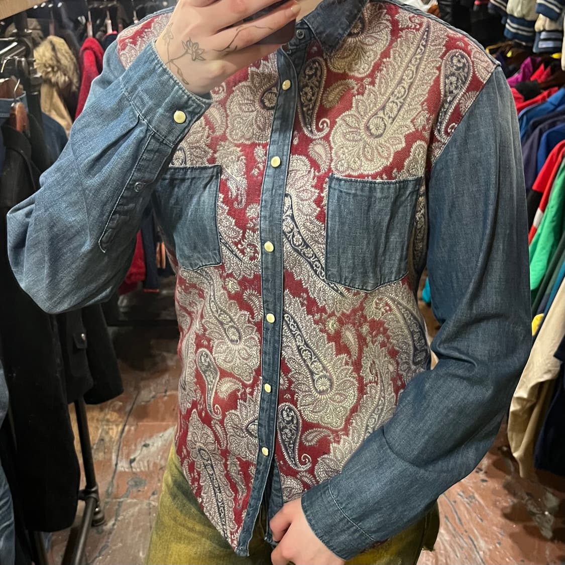 [HI] 빈티지 데님 셔츠 상품이미지4