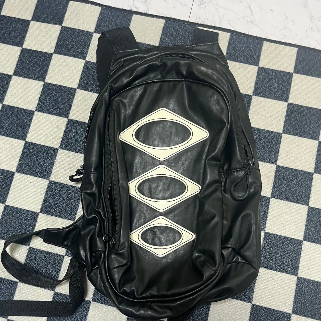 미스치프 롬버스 미니 백팩 블랙 상품이미지2