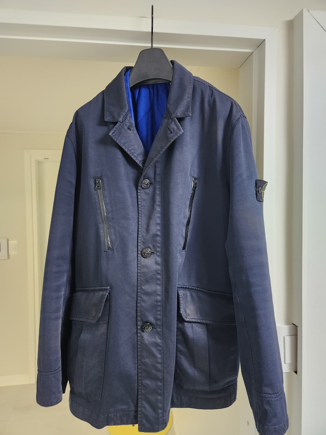 스톤아일랜드 네이비 RASO-R 자켓 상품이미지1