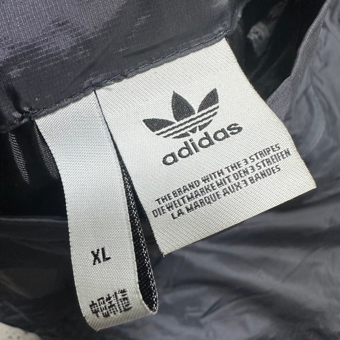 ✨ (바배) 아디다스 리버시블 카모 파이어버드 빅로고 바람막이 자켓 상품이미지5