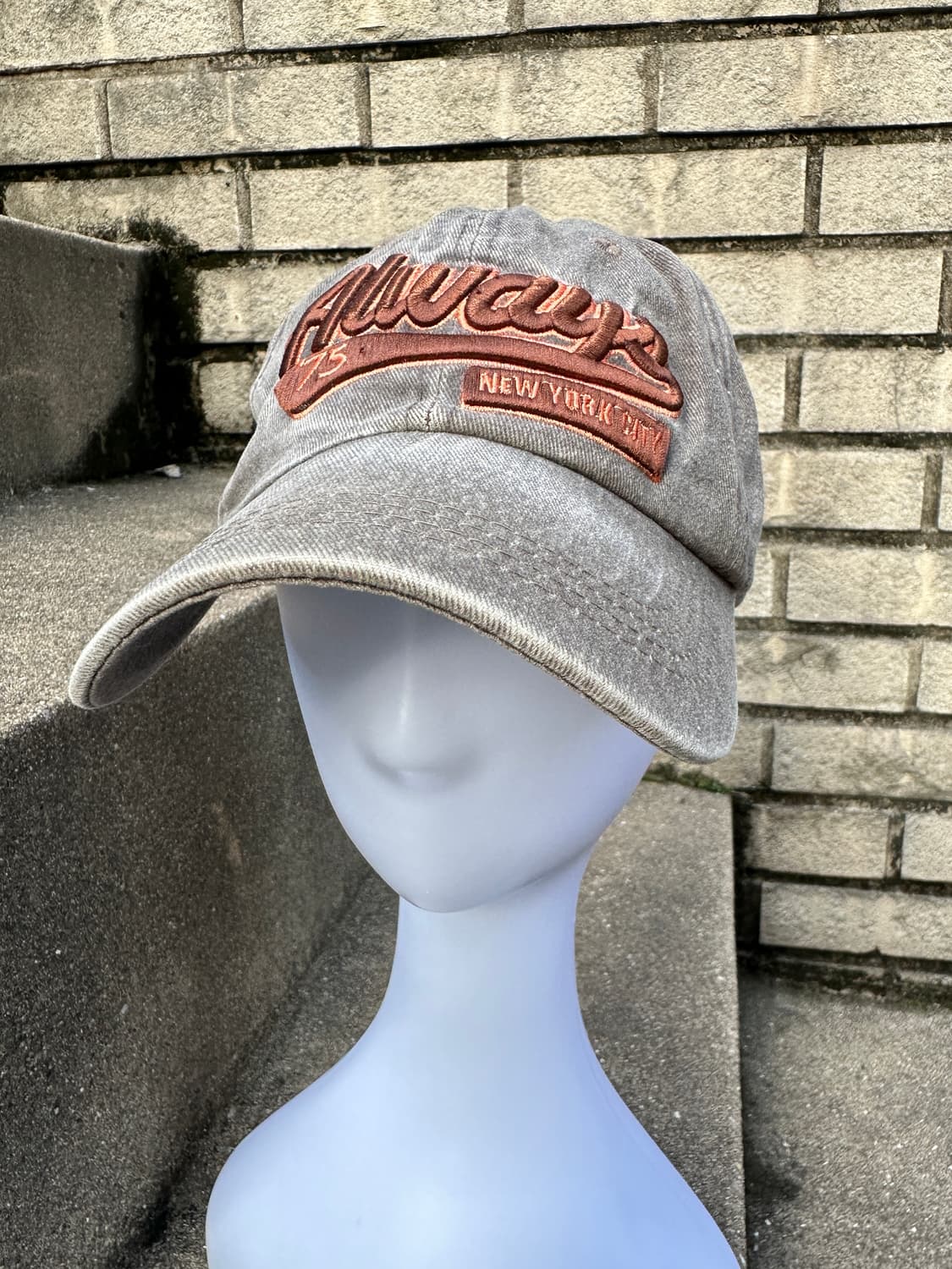 None vintage “always” washed cap 상품이미지2