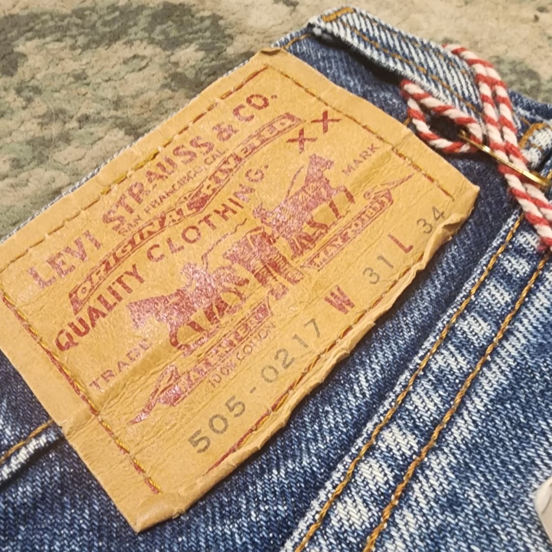90s 리바이스 505-0217 상품이미지9