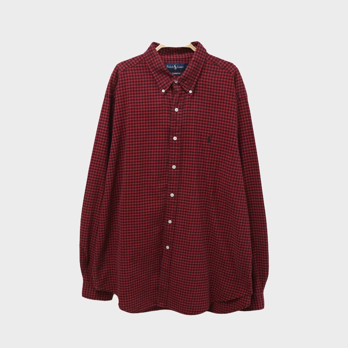 폴로 랄프로렌 고방 체크 셔츠 65667 상품이미지1