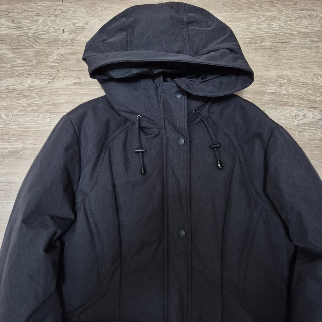 아디다스 트레이닝 우먼 덕다운 후드 롱패딩 파카 L(100) 상품이미지2