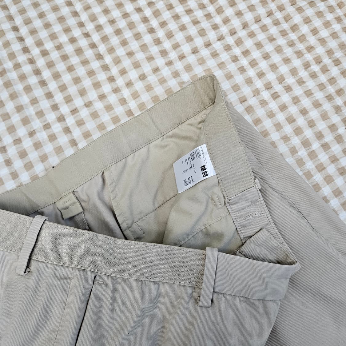 유니클로 밴딩 스판 팬츠 남자32~33 상품이미지2