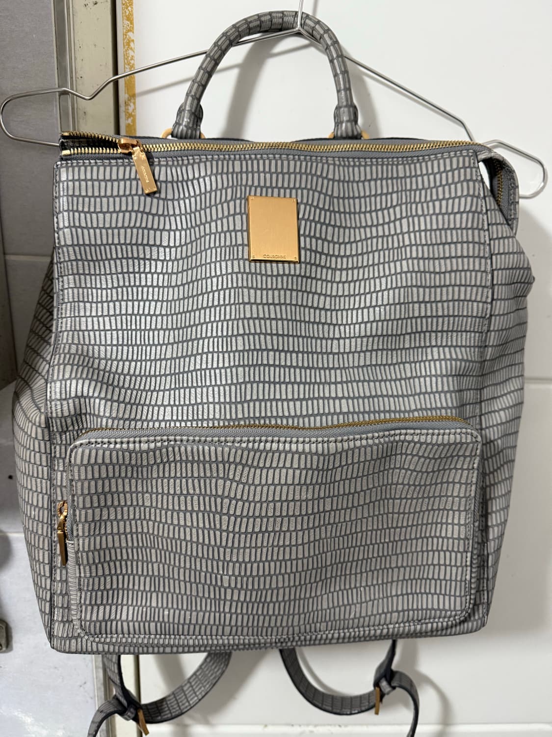 쿠론정품가죽백팩 상품이미지1