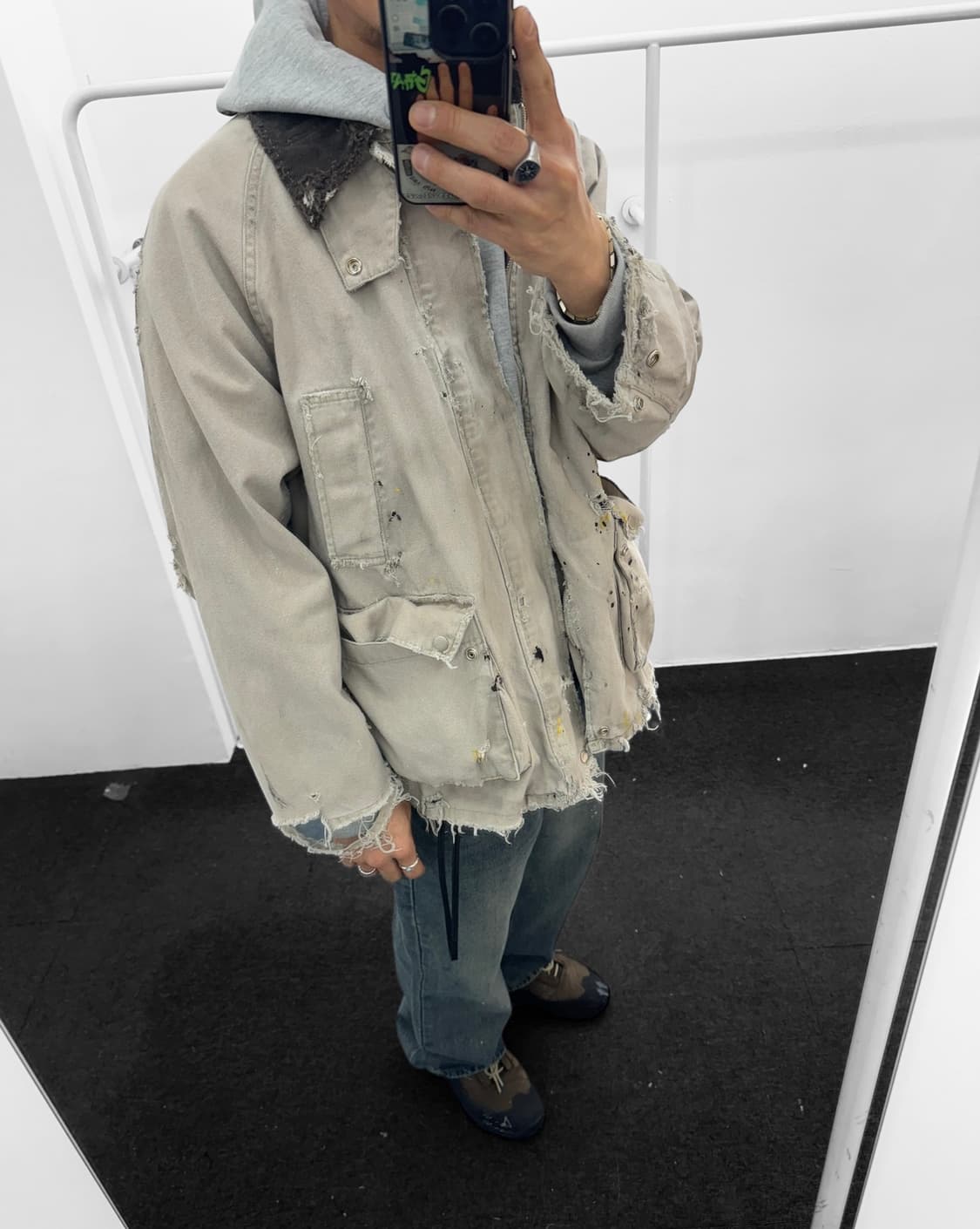 빈티지 워크 자켓 상품이미지9