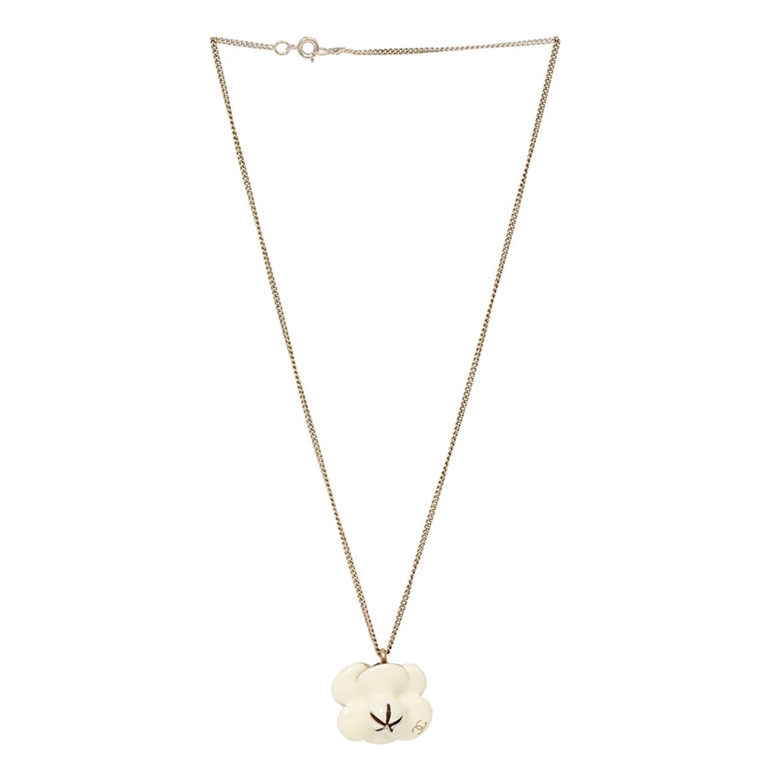 샤넬 까멜리아 목걸이 빈티지 코코마크 카멜리아 네크리스 꽃 상품이미지4