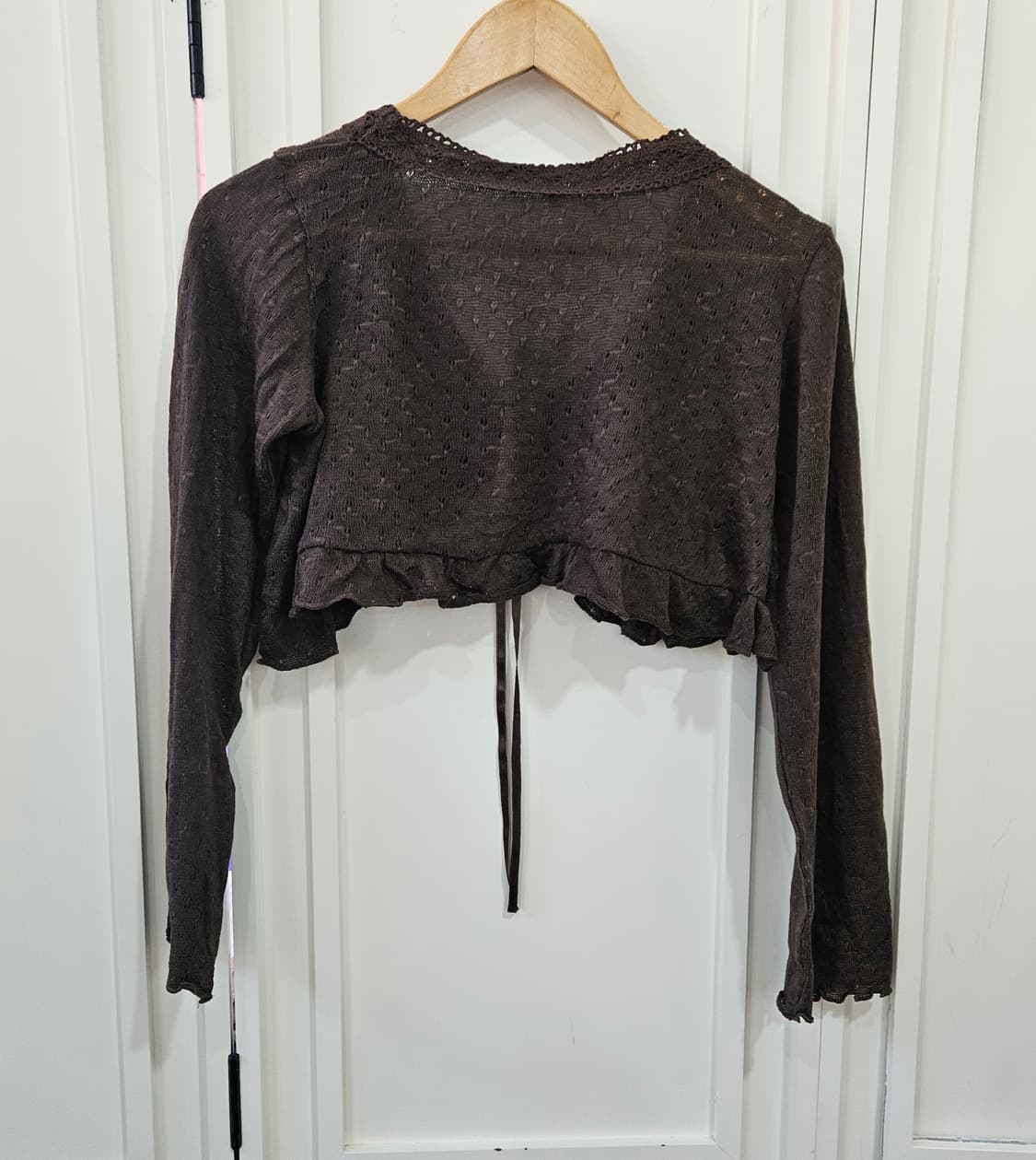  크롭 볼레로 가디건 상품이미지5