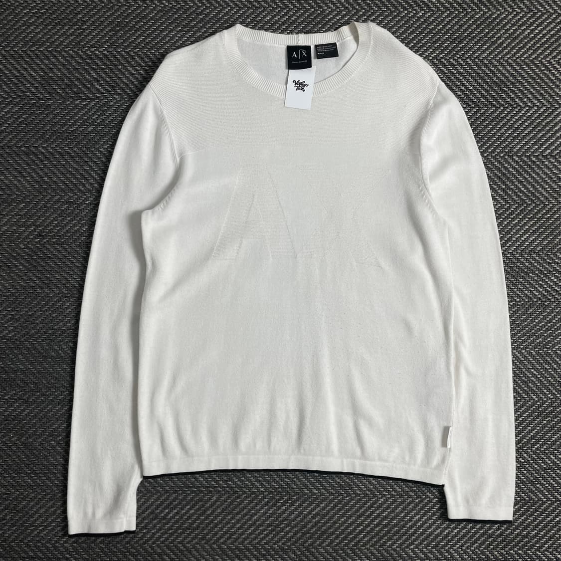 아르마니 아카이브 빅로고 박시핏 니트o 3446 상품이미지1