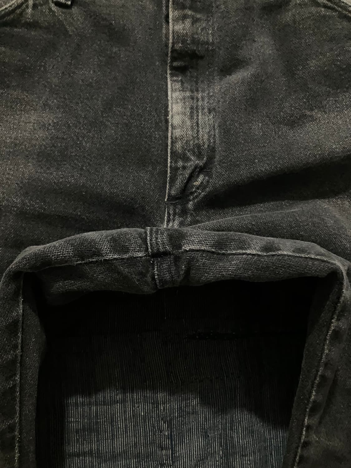 🇺🇸 90s USA 빈티지 랭글러 13MWZWK 블랙 데님 팬츠 상품이미지6