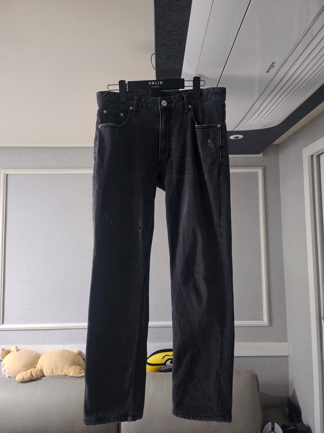 [거의 새것] 질스튜어트뉴욕 슬림 데님 팬츠 바지 82 상품이미지1