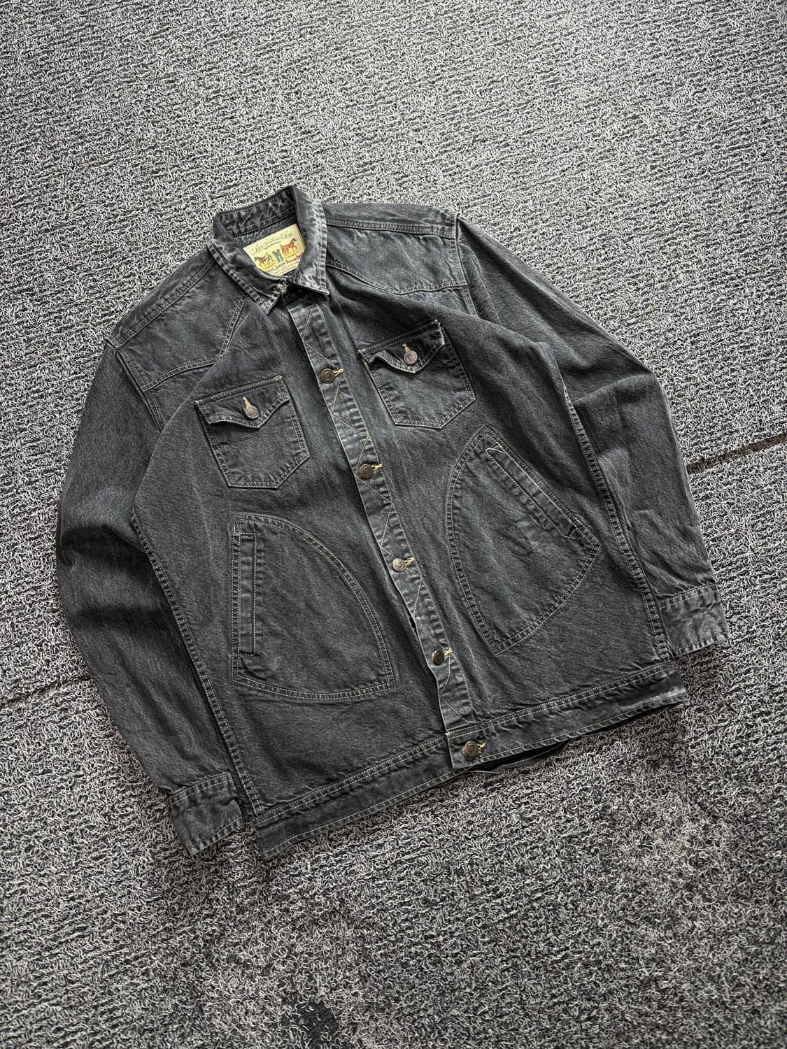 리바이스 USA 오리지날 커버올 데님 자켓 2814 상품이미지1