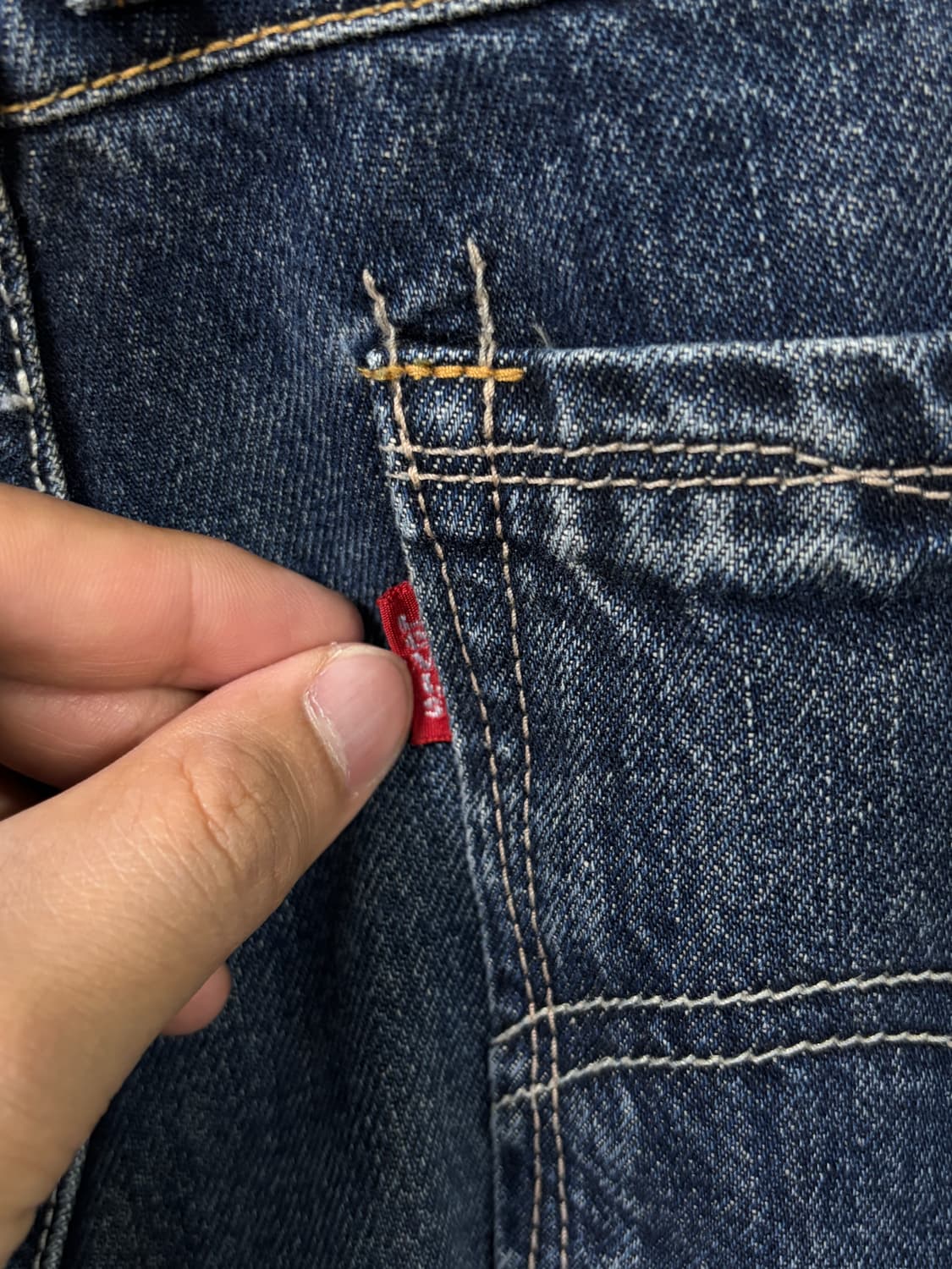 리바이스(Levi's) 카펜터 데님 반바지 상품이미지6