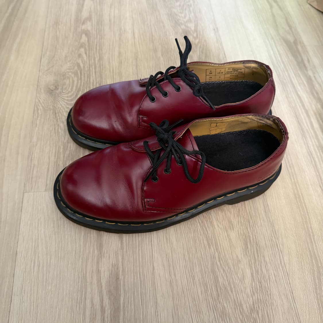 닥터마틴1461 체리레드 250 상품이미지2