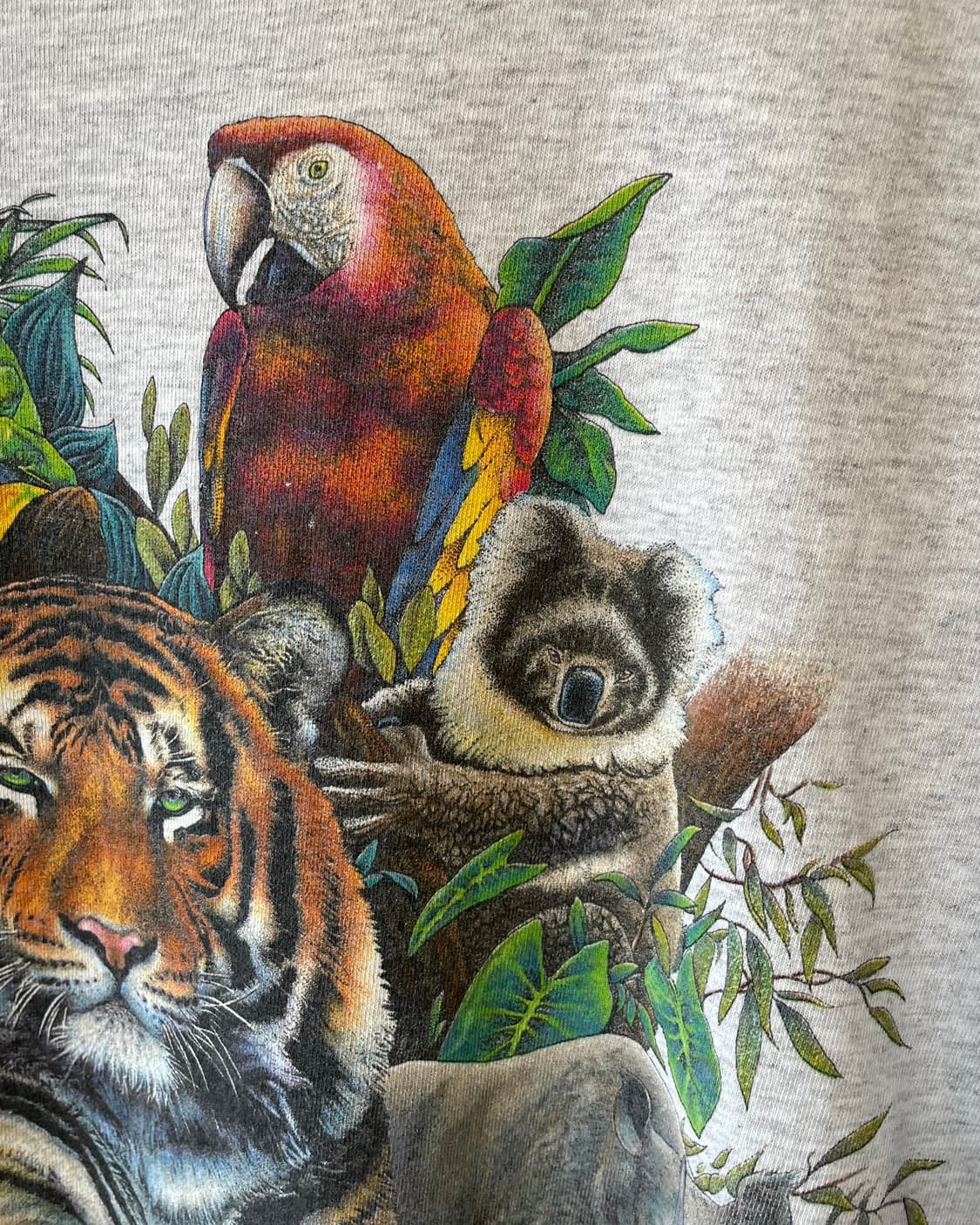 90‘s USA “Endangered Species” T-shirt 상품이미지5