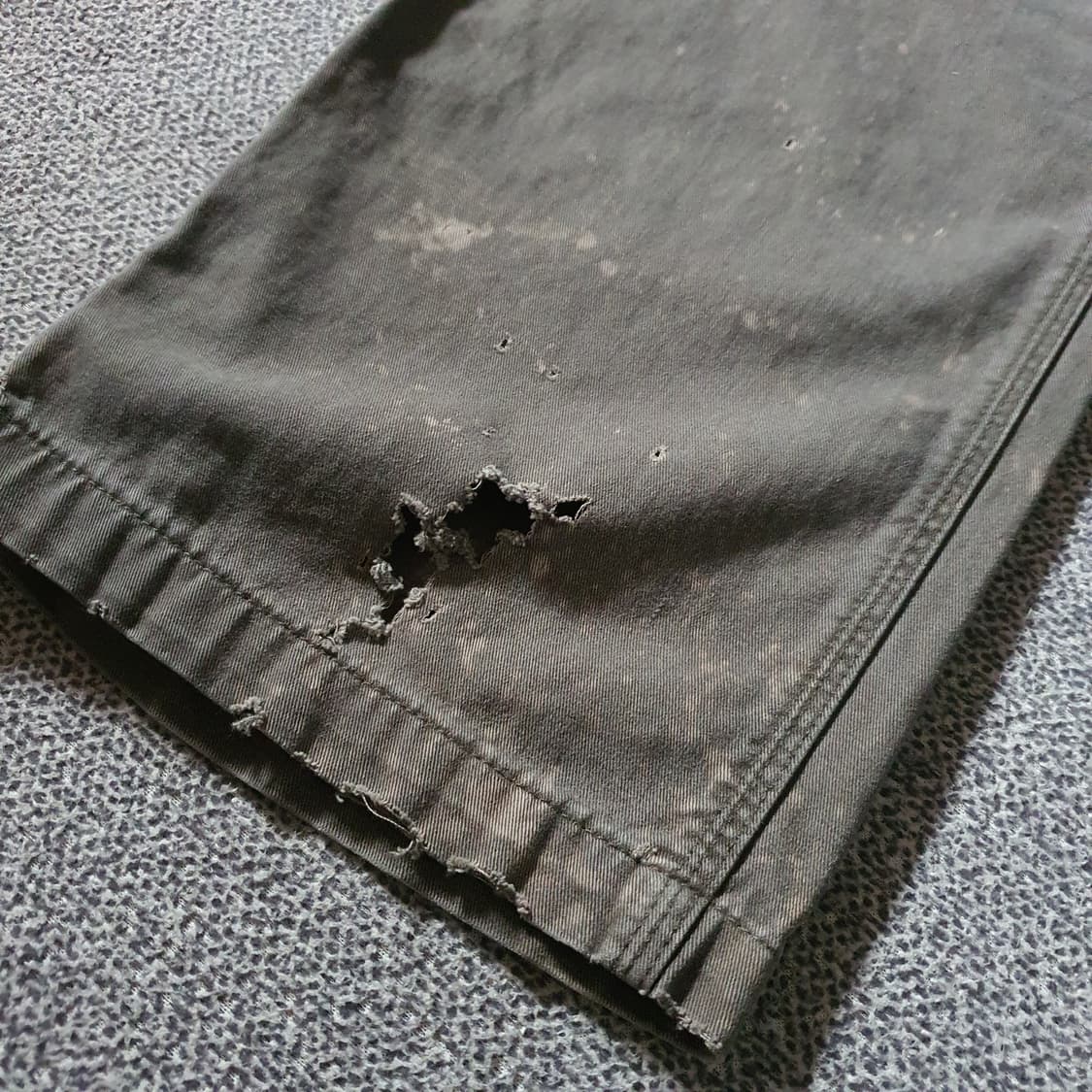 칼하트B324 워시드 트윌 던가리 워크 팬츠 no.81 상품이미지4